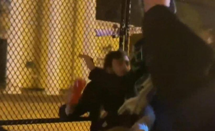 ABD'de oy sayımı devam ederken Beyaz Saray önünde ortalık karıştı