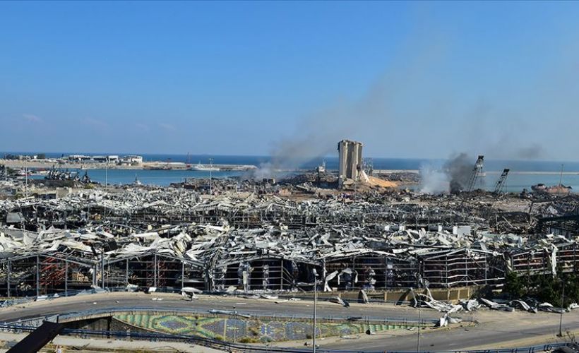 Beyrut Limanı'ndaki patlamada zarar gören siloların yıkılmasına karar verildi