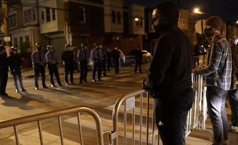 Philadelphia'da Trump ve Biden destekçileri karşı karşıya geldi