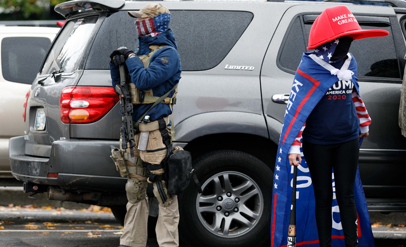 Trump destekçileri sokaklara indi: ''Daha bitmedi''