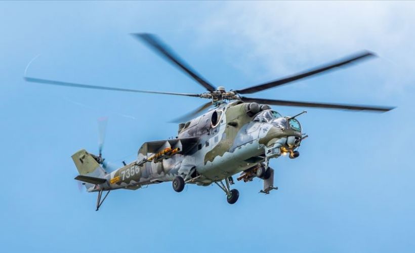 Ermenistan'da Rus askeri helikopteri düşürüldü: 2 ölü