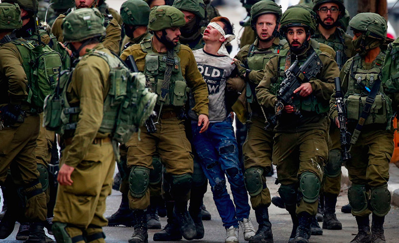 İsrail güçleri bir ayda 466 Filistinliyi gözaltına aldı