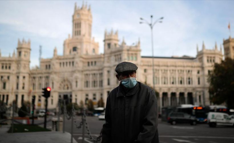 İspanya'da Kovid-19'dan son 24 saatte 308 kişi öldü