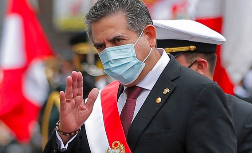 Peru'da geçici Devlet Başkanı Manuel Merino istifa etti