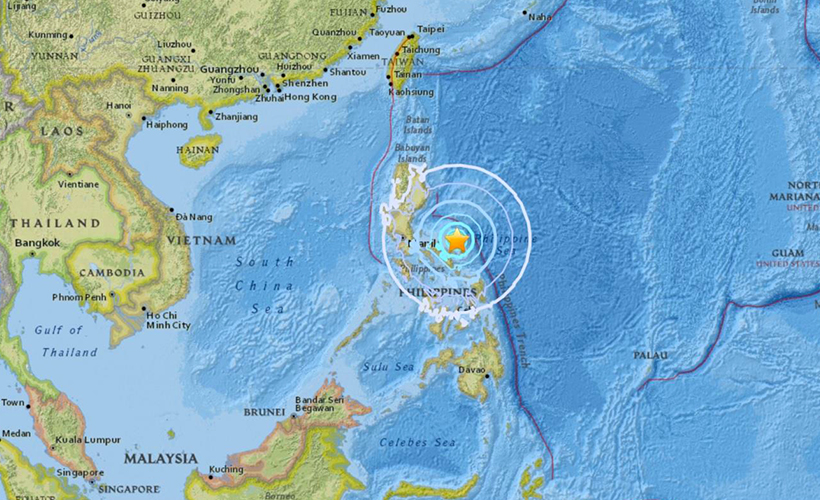 Filipinler'de 6,1 büyüklüğünde deprem