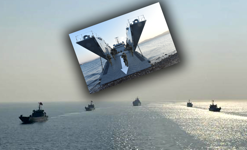 Ege'de kara, hava ve deniz kuvvetlerinden ortak eğitim