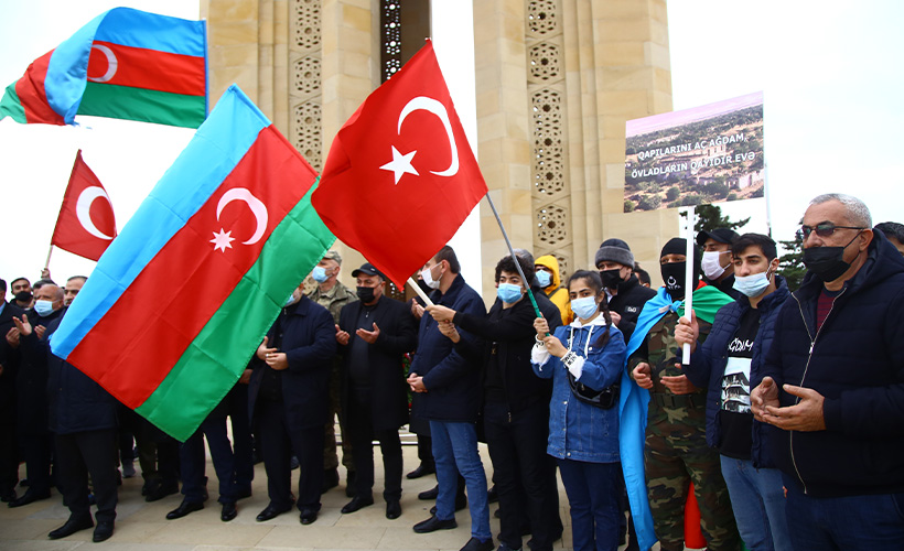 Azerbaycanlılar, Ağdam’ın kurtuluşunu kutluyor