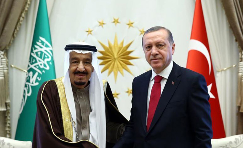 Erdoğan, Suudi Arabistan Kralı Selman ile görüştü