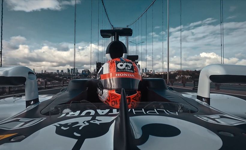 Formula 1'in İstanbul'daki tanıtım filmi tüm dünyada yayında