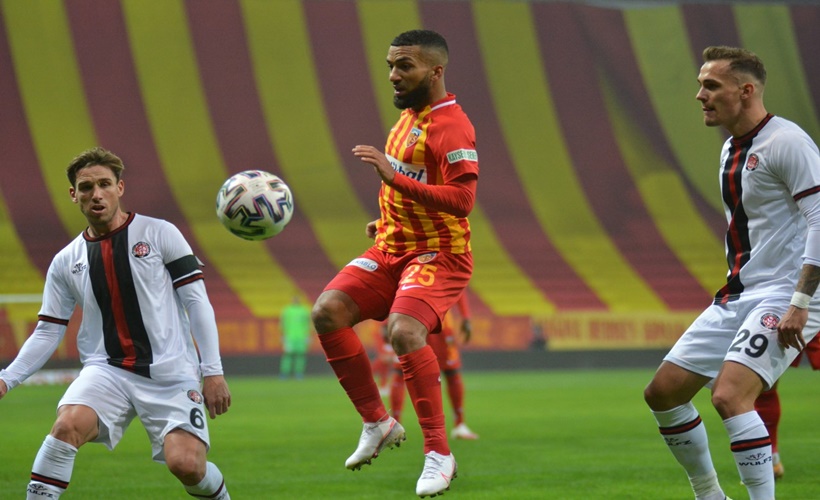 Kayserispor- Fatih Karagümrük puanları paylaştı