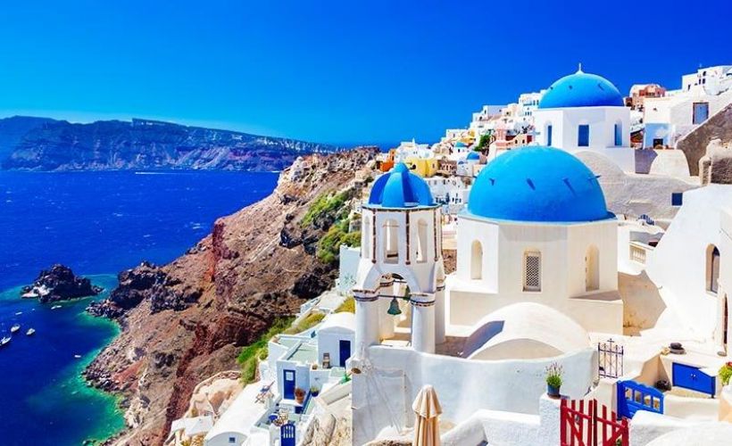 Yunan Adası Santorini