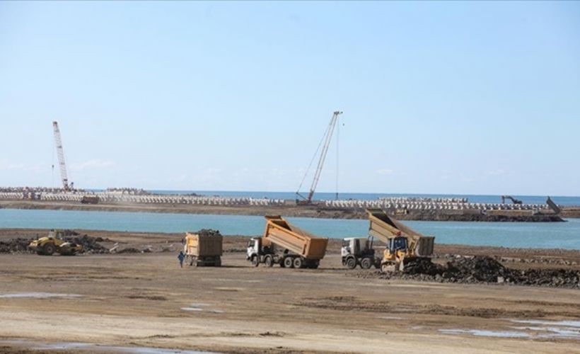 Rize-Artvin Havalimanı'nda altyapı çalışmalarının yüzde 85'i tamamlandı