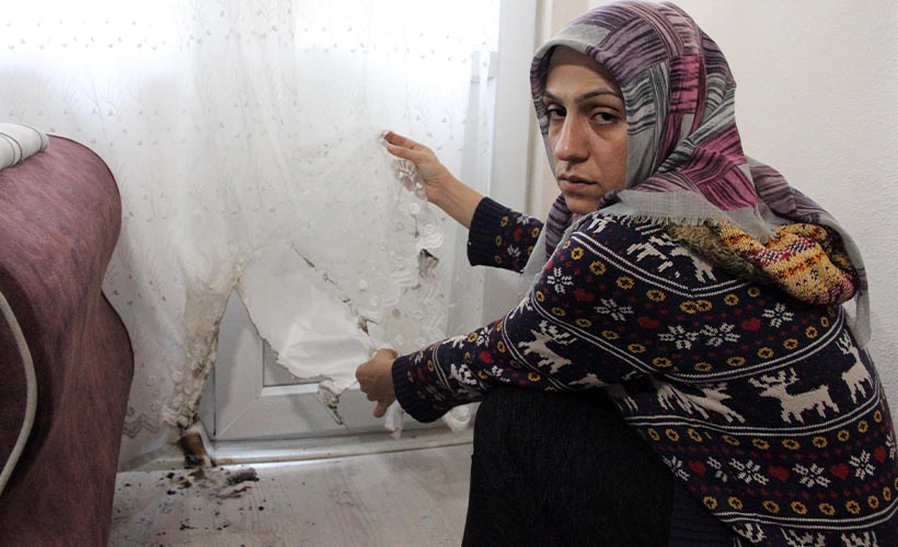 Evlat nöbetindeki ailenin evi yakılmak istendi