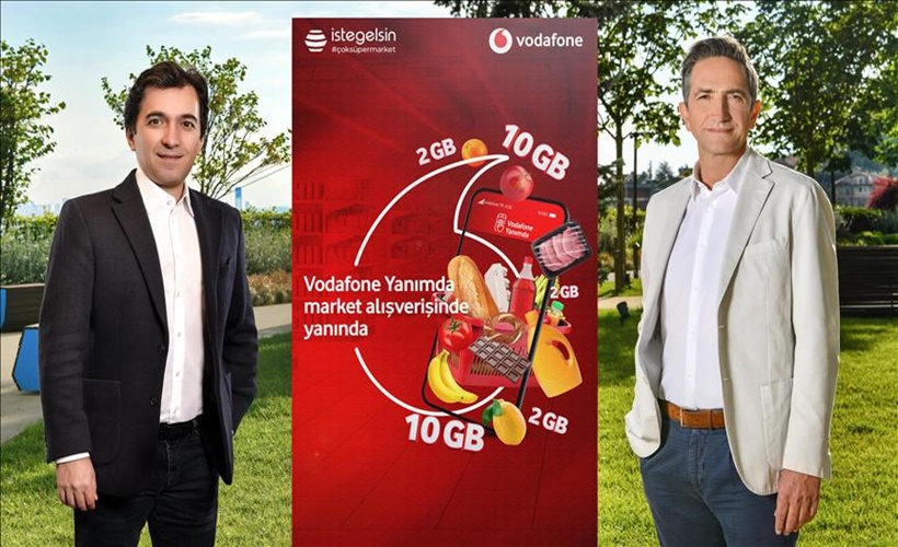 Vodafone'dan 'online süpermarket' hizmeti