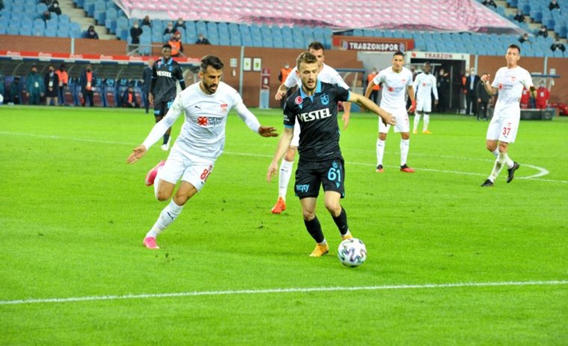 Trabzon evinde puan kaybetti