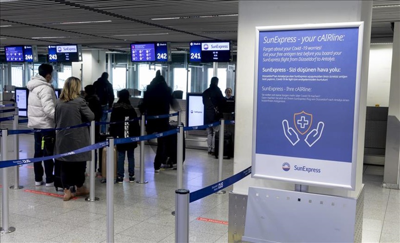 SunExpress'ten  uçuş öncesi 'antijen testi' denemesi
