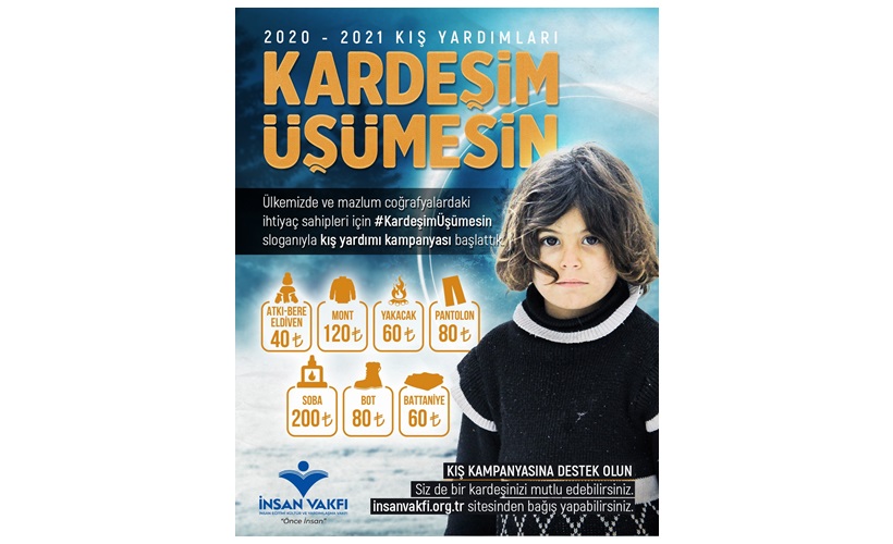Kardeşim üşümesin