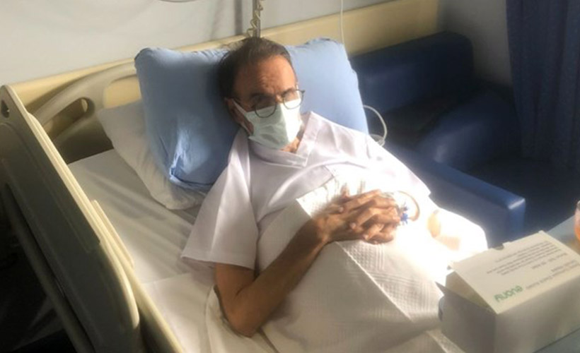 Canlı yayında rahatsızlanan Mehmet Ceyhan'dan ilk mesaj