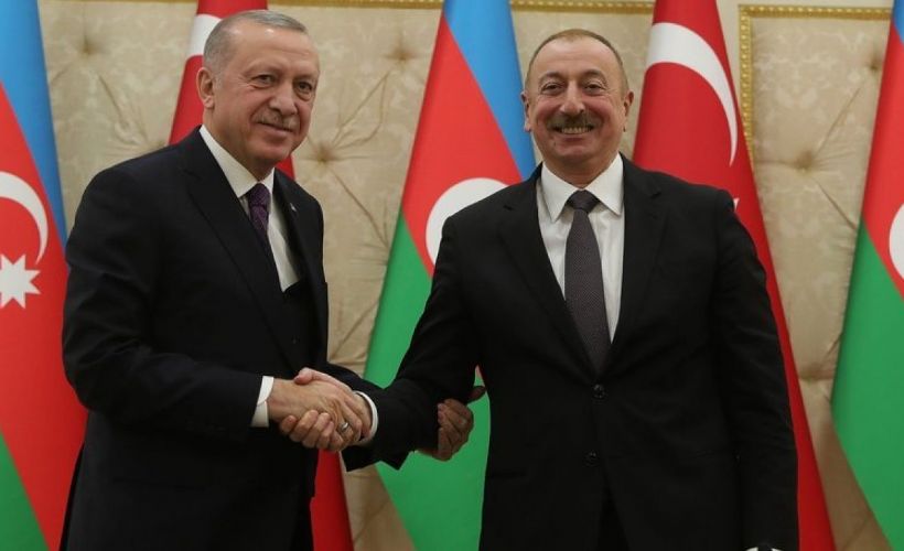 Erdoğan ve Aliyev'den ortak basın açıklaması