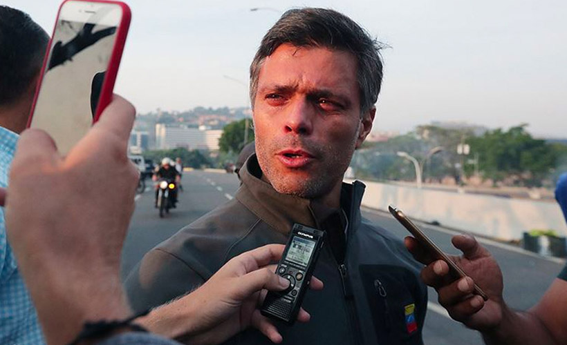 Venezuelalı muhalif lider Lopez Kolombiya'da