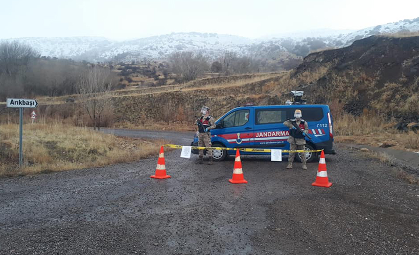 Sivas'ta 2 köy karantinaya alındı