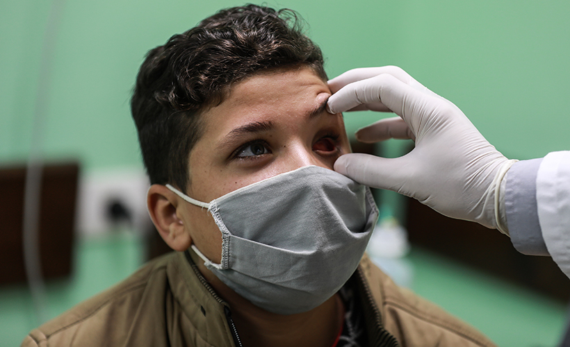 Filistinli çocuklar, TİKA’nın yapay gözüyle hayata tutunuyor