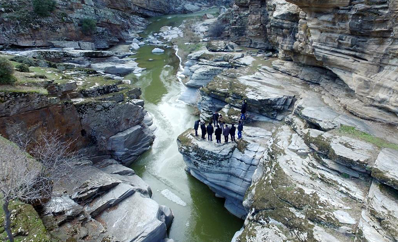 Doğa tutkunlarının Uşak'taki uğrak yeri: Taşyaran Vadisi