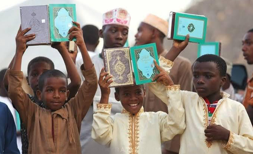 Cibutli çocukların Kur'an-ı Kerim sevinci