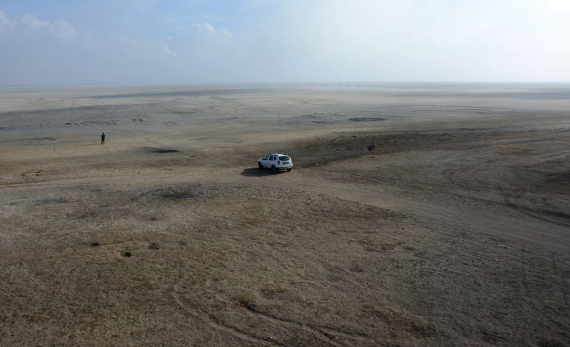 Seyfe Gölü Kuş Cenneti'ni kuraklık vurdu