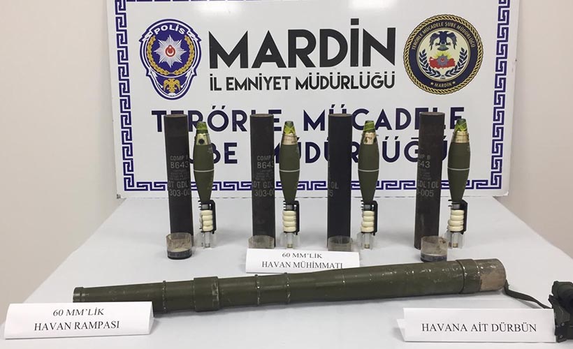 Mardin’de havan rampası ele geçirildi