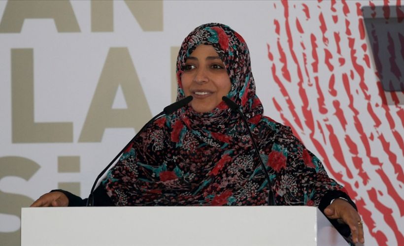 Nobel ödüllü aktivist Kerman, Husiler'in Sana'daki ev ve ofisine el koyduğunu açıkladı