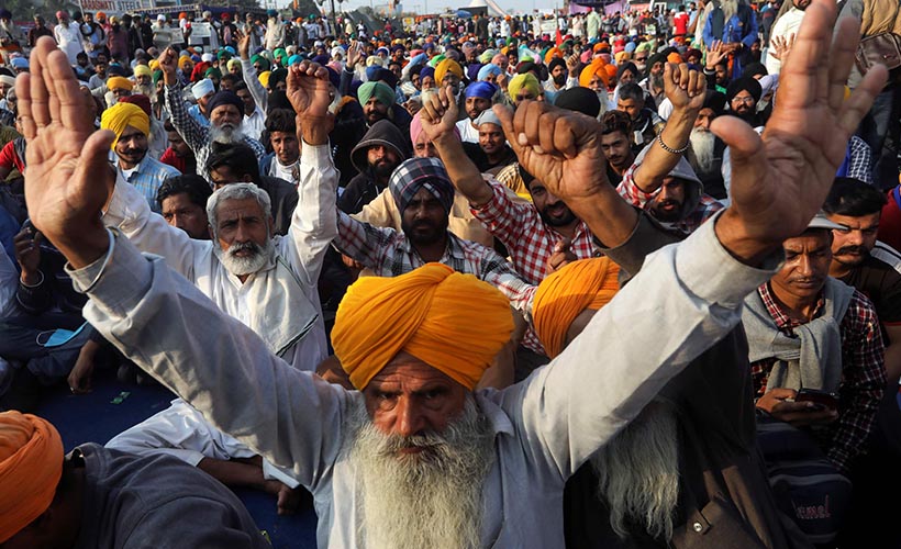 Hindistan Yüksek Mahkemesi'nden çiftçilere destek