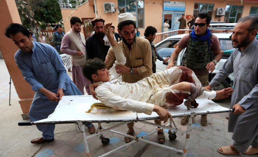 Afganistan'da hatim törenine bombalı saldırı