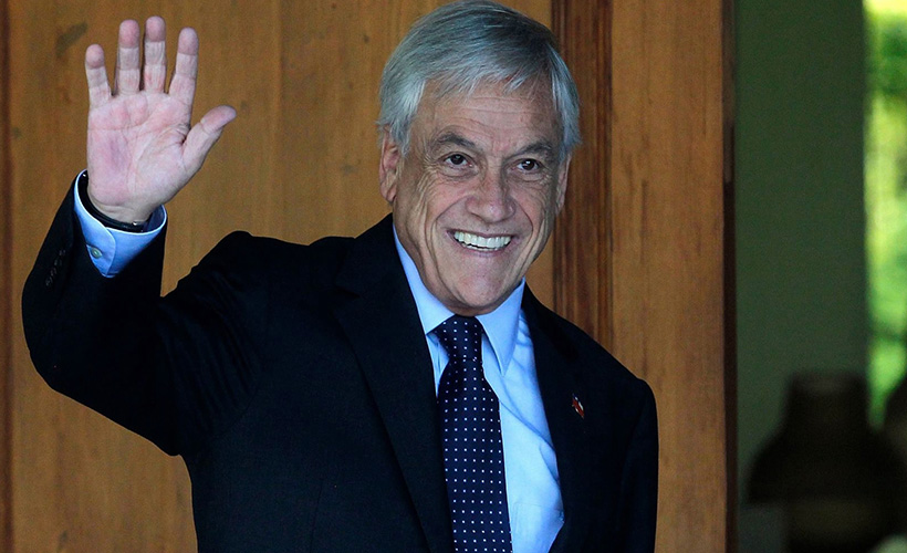 Şili Devlet Başkanı Pinera'ya 'maske' cezası