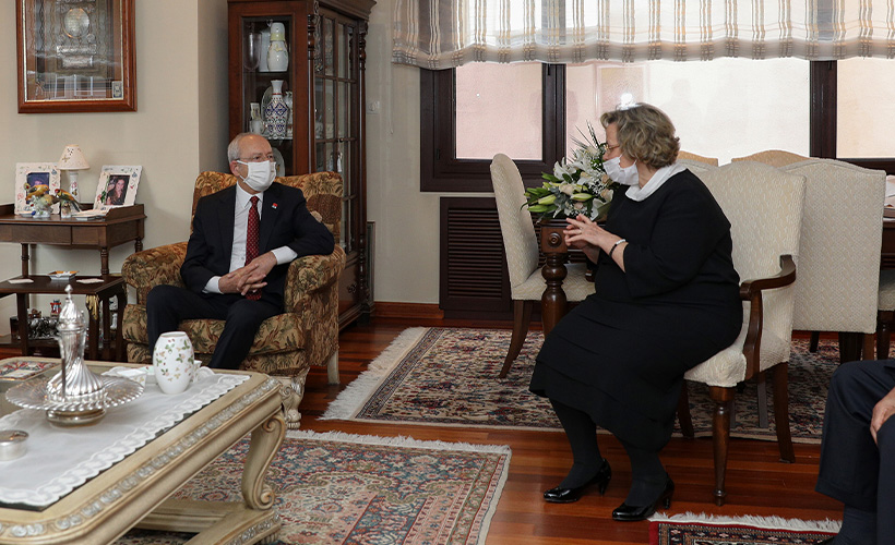 Kılıçdaroğlu'ndan Seval Türkeş'e sürpriz ziyaret