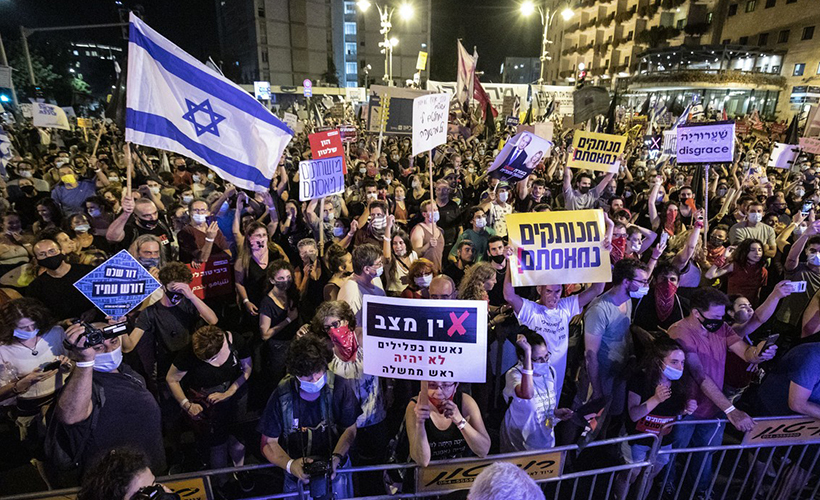 İsrail'de Netanyahu'ya 'öfke' sürüyor