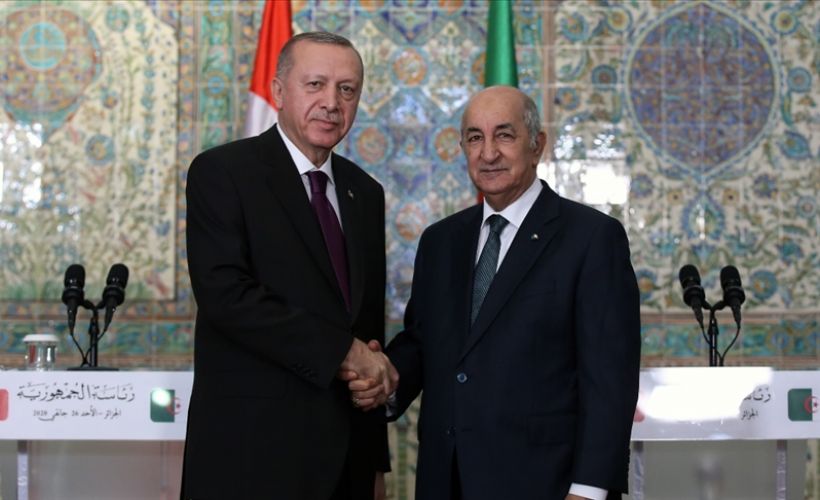Cumhurbaşkanı Erdoğan, Cezayir Cumhurbaşkanı Tebbun ile telefonla görüştü