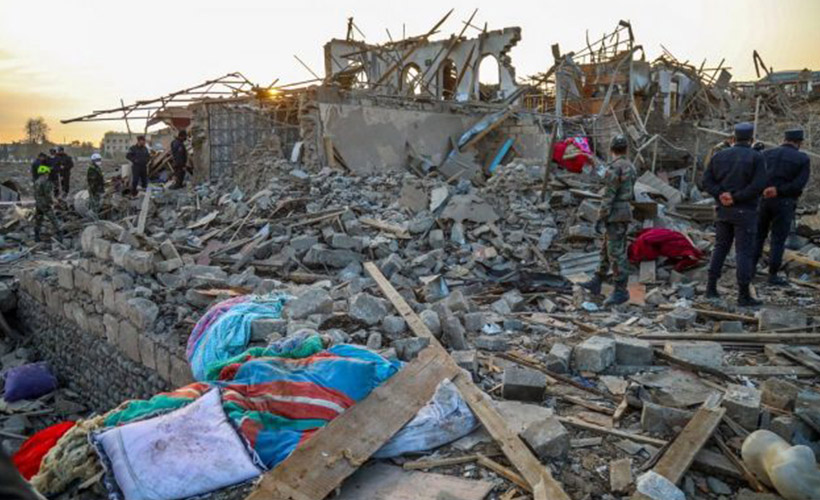 Rus haber sitesi: Ermeniler, Dağlık Karabağ'ı, Hiroşima'ya döndürdü