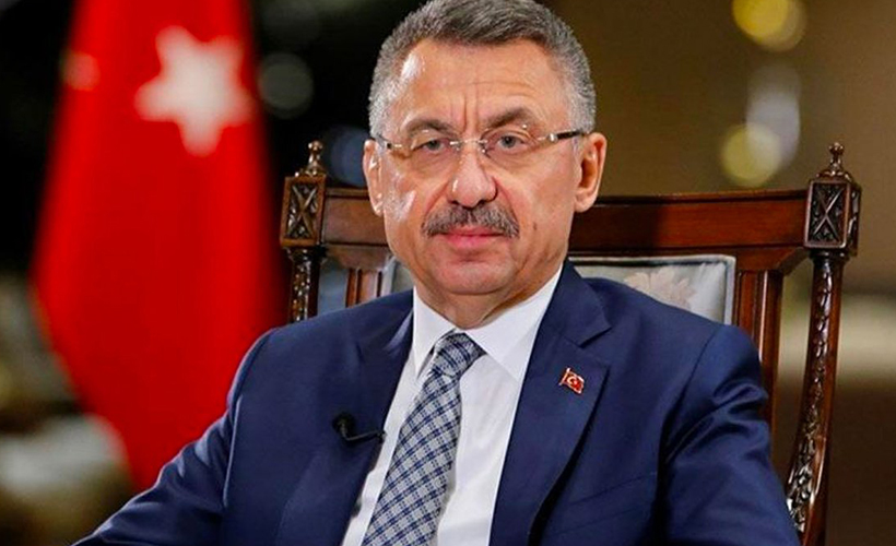 Fuat Oktay kürsüde konuşurken rahatsızlandı