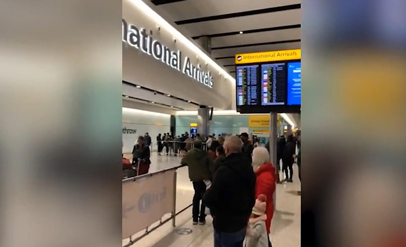 Heathrow Havalimanı'nda mutasyon kuyruğu