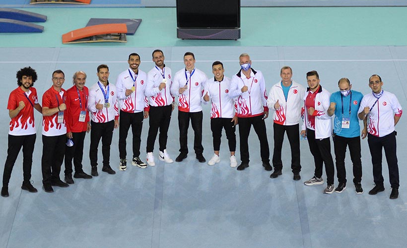 Milli cimnastikçiler, 10 madalyayla tarih yazdı