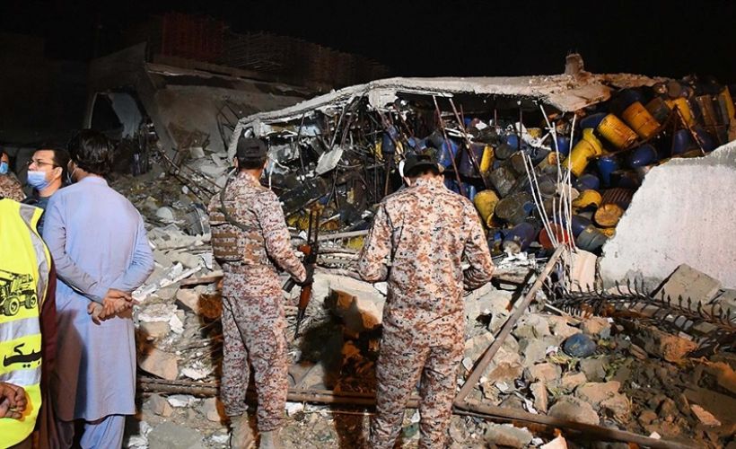 Pakistan'da fabrikada patlama: 6 ölü, 16 yaralı
