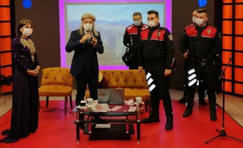 Müthiş uygulama! Alarma geçen ekipler 3 dakikada stüdyoya geldi