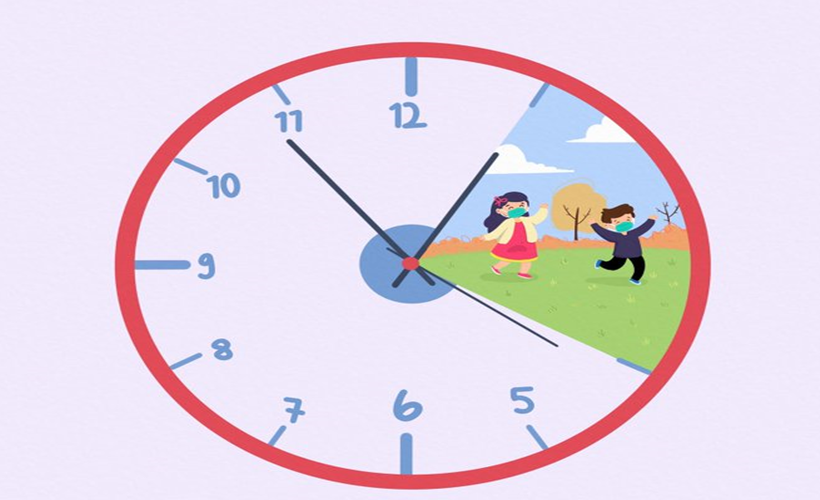 Çocuklara maske ve mesafeli fiziksel aktivite çağrısı