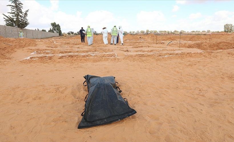 Libya'nın Terhune kentinde iki yeni toplu mezar bulundu