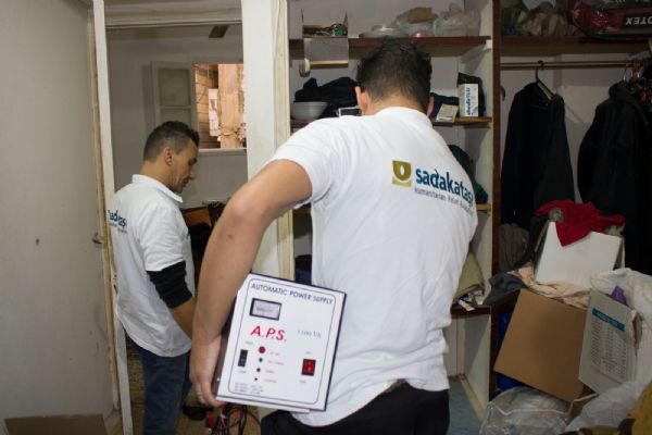 Sadakataşı'ndan Filistinli mültecilere destek