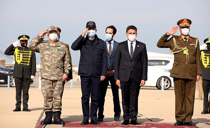 Akar ve kuvvet komutanları Libya’da