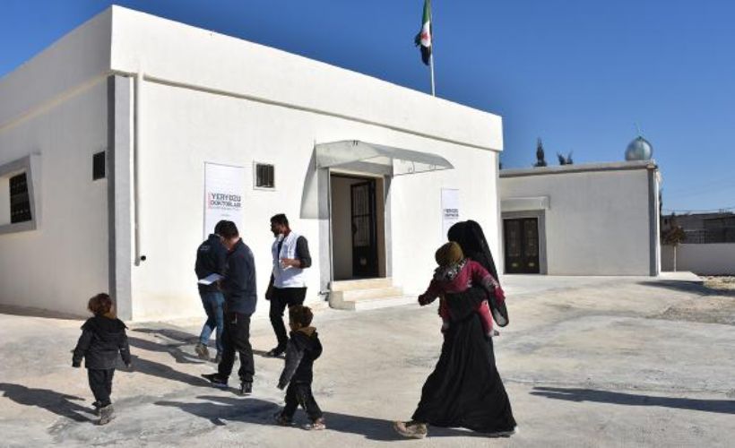 Barış Pınarı bölgesinde açılan sağlık merkezi sayısı 11'e yükseldi