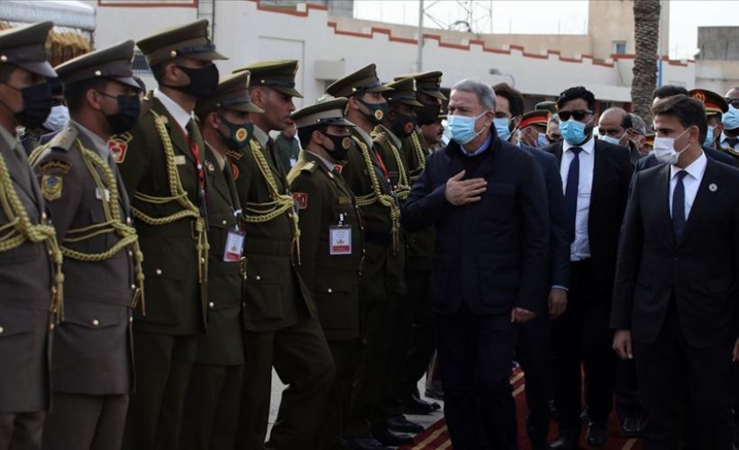 Bakan Akar Libya Kara Harp Okulu mezuniyet törenine katıldı