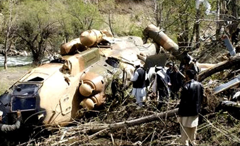Pakistan’da helikopter kazasında 4 asker öldü